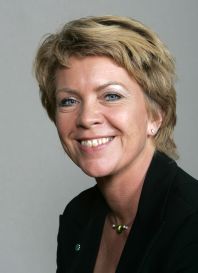 Ms Åslaug Haga. (Photo: Bjørn Sigurdsøn/Scanpix)